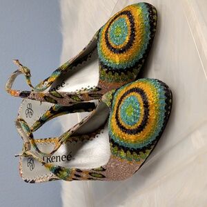 J. Renee Colorful Patterned Women's Shoes